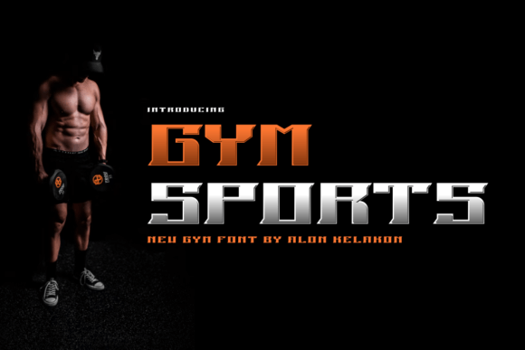Gym Sports: The Modern Font for Dynamic Design Projects