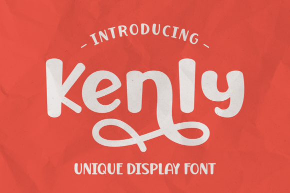 Kenly: A Friendly Font for Stunning, Swash-Filled Designs
